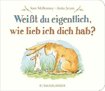 Weißt du eigentlich, wie lieb ich dich hab?: Kleines Pappbilderbuch │ Liebevolles Geschenk zu Taufe oder Geburtstag für Kinder ab 2 Jahren : McBratney, Sam: Amazon.de: Baby Products