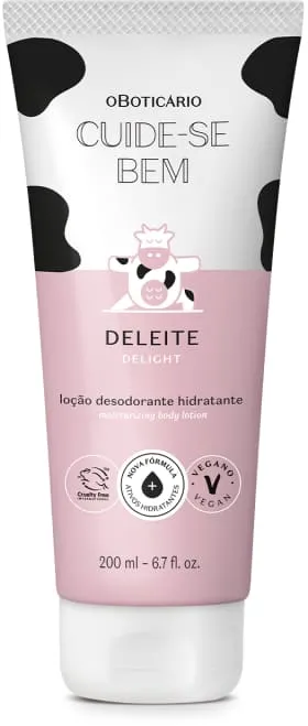 Loção Desodorante Hidratante Cuide-se Bem Deleite 200ml | O Boticário