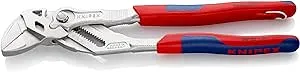 KNIPEX Zangenschlüssel, Multi-Schraubenschlüssel, Chrom-Vanadium, Rostschutz verchromt, Befestigungsöse, 250 mm, 86 05 250 T : Amazon.de: Baumarkt