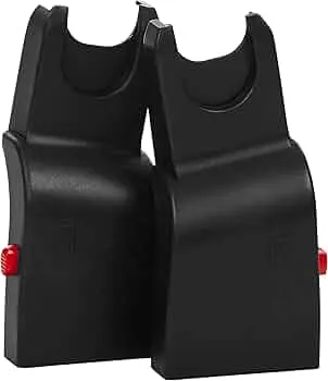 ABC Design Adapter - kompatibel mit Kinderwagen Swing, Samba, Salsa, Condor, Turbo, Tereno, Viper, Zoom mit Babyschalen von ABC Design, Maxi-Cosi, Cybex, Kiddy - Farbe: black : Amazon.de: Baby