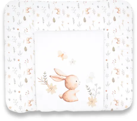 LITTLE ONE Wickelauflage Hase | in Weiß | BabyOne