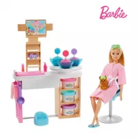 Barbie Wellness Gesichtsmasken Spielset und Puppe Puppenset - kaufen bei melectronics.ch