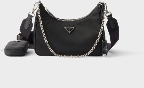 Bolsa Em Re-nylon Prada Re-edition 2005 Preto | PRADA