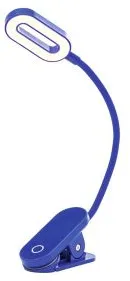 libri_x Klemmleuchte Touch Electric Blue | MOSES