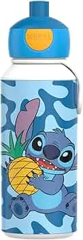 Mepal - Drikkeflaske popup campus - Vandflaske - Lækagesikker flaske til skole - Genanvendelig - BPA-fri og tåler opvaskemaskine - 400 ml - Stitch : Amazon.de: Legetøj