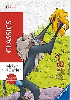 Disney Malen nach Zahlen: Classics - Disney Malbuch für Erwachsene : Mariez, Jérémy, Gregor, Rina: Amazon.de: Bøger