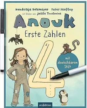 Anouk – Erste Zahlen: Mit abwischbarem Stift | Übungen für Kinder ab 4 Jahren zum Immer-wieder-Machen – ein Geschenk für alle Fans der Bestseller von Hendrikje Balsmeyer & Peter Maffay : Maffay, Peter, Balsmeyer, Hendrikje, Tourlonias, Joëlle: Amazon.de: Bøger