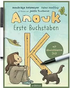 Anouk – Erste Buchstaben: Mit abwischbarem Stift | Übungen für Kinder ab 4 Jahren zum Immer-wieder-Machen – ein Geschenk für alle Fans der Bestseller von Hendrikje Balsmeyer & Peter Maffay : Maffay, Peter, Balsmeyer, Hendrikje, Tourlonias, Joëlle: Amazon.de: Bøger