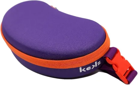 Cookie Bean Lilla - Originalt rejseetui til kiksløftere, beskytter kiksøretelefoner og lydchips, når du rejser, med plads til mere end 20 chips, KEKZ-tilbehør, Lilla : Amazon.de