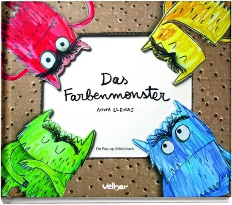 Pop-up-Bilderbuch | Das Farbenmonster