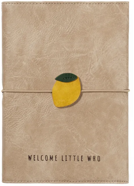 U-Heft Hülle Zitrone– Little Who
