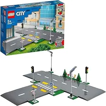 LEGO City Straßenkreuzung mit Ampeln