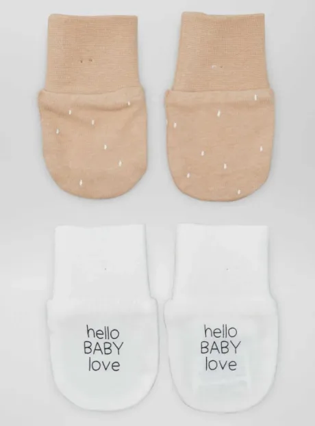 Luvas anti-arranhões (para Recém Nascido)