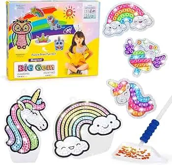 Einhorn Geschenke Für Mädchen Diamant Painting Sticker Diamond Painting Bilder Kinder Spielzeug Geschenke Mädchen Spielzeug Ab 4 5 6 7 8 10 Jahre Mädchen: Amazon.de: Küche, Haushalt & Wohnen