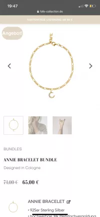 Armband mit Anhänger