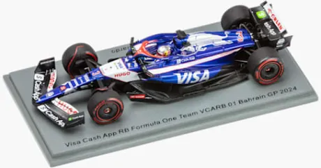 Visa Cash App RB Formula One Team Shop: 1:43 Visa Cash App RB VCARB 01 Ricciardo Bahrain GP 2024 | nur hier im redbullshop.com