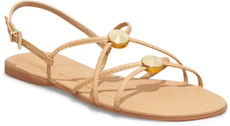 Sandália Rasteira Napa Soft Bege - Santa Lolla