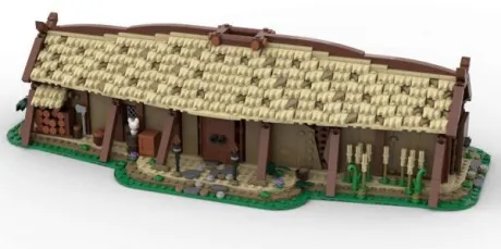BlueBrixx - Specials - 107915 - Viking Longhouse