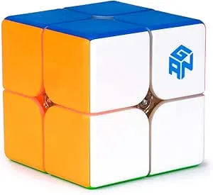 GAN 249 v2 Speed Cube 2x2, Mini Zauberwürfel Original Stickerless 48mm - IPG v4 Kern & GES v3 & Elastische Anpassung, Erwachsene und Kinder-Nicht Magnetisch: Amazon.de: Spielzeug