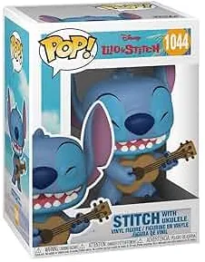 Funko Pop! Disney: Stitch mit Ukulele - Lilo and Stitch - Vinyl-Sammelfigur - Geschenkidee - Offizielle Handelswaren - Spielzeug Für Kinder und Erwachsene - Movies Fans - Modellfigur Für Sammler: Amazon.de: Spielzeug