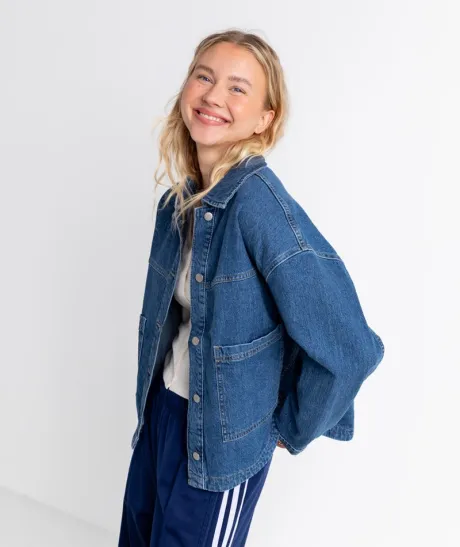 VILA VIJaf Denim Jacke Blau 78096