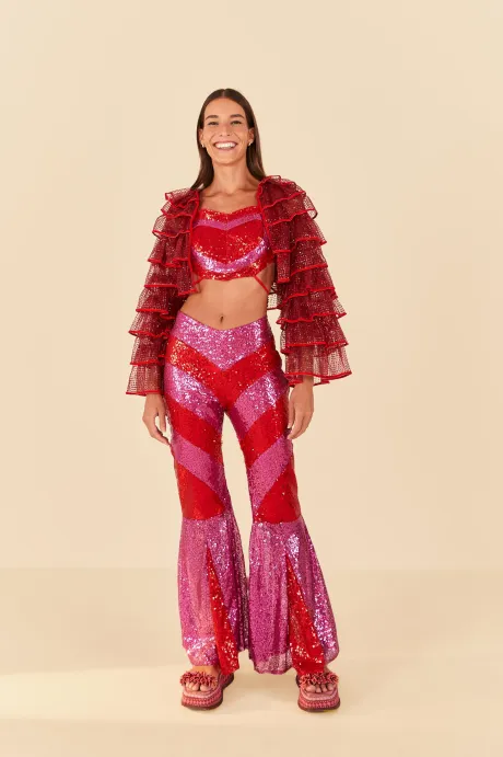 Calça Flare Santa Maria