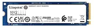 SSD Kingston NV2 1TB NVMe M.2 2280 (Leitura até 3500MB/s e Gravação até 2100MB/s) |