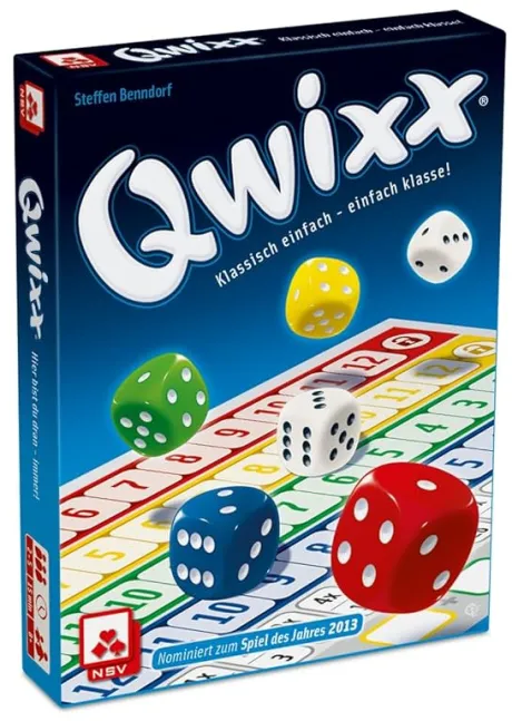 NSV - 4015 - Qwixx - nominiert zum Spiel des Jahres 2013 - Würfelspiel: Amazon.de: Spielzeug