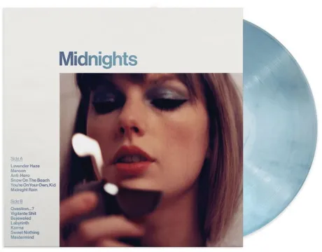Vinil Taylor Swift - Midnights (Moonstone Blue Edition) - Importado | Universal Music Store