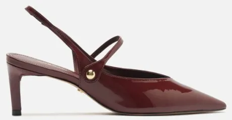 Scarpin Vermelho Salto Médio | Arezzo