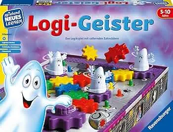 Ravensburger 25042 - Logi-Geister - Spielen und Lernen für Kinder, Lernspiel für Kinder von 5-10 Jahren, Spielend Neues Lernen für 2-4 Spieler: Amazon.de: Spielzeug