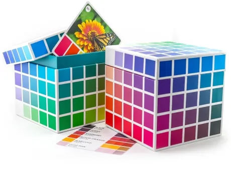 Color Cube Vol 1 & 2: 500 Colour Palette Cards