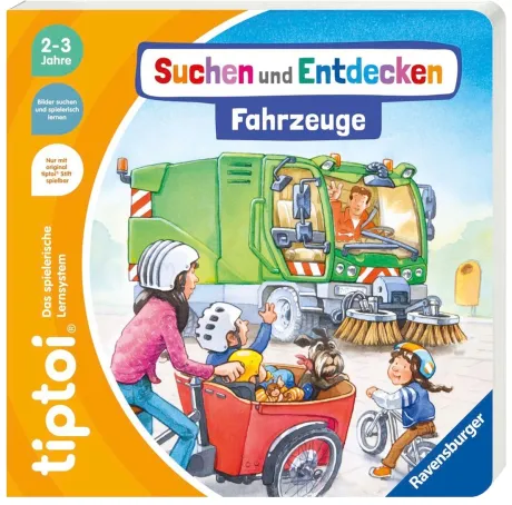 Ravensburger - TIPTOI - Suchen und Entdecken: Fahrzeuge