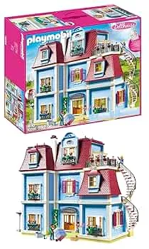 PLAYMOBIL Dollhouse 70205 Mein Großes Puppenhaus, Mit funktionsfähiger Türklingel, Ab 4 Jahren: Amazon.de: Spielzeug