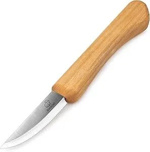 BeaverCraft, Schnitzmesser C1M – Kleines Sloyd-Messer – Holzschnitzmesser-Werkzeuge für Anfänger – Klinge aus Kohlenstoffstahl mit Scandi-Schliff – Schnitzwerkzeuge für Anfänger : Amazon.de: Küche, Haushalt & Wohnen