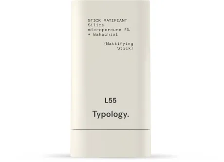 Mattierender Stick – 5 % Mikroporöse Kieselsäure + Bakuchiol — Typology