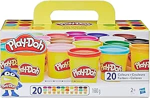 Play-Doh A7924EUC Super Colour Set (Pack of 20), Modelling Compound for Imaginative and Creative Play: Amazon.de: Toys