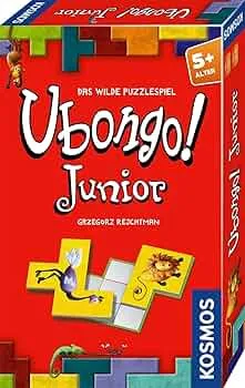 Kosmos 712723 Ubongo Junior Gift Game, Children's Game, Wild Tile Game and Lots of Puzzle Fun, Children's Birthday, for Children from 5 Years: Amazon.de: Toys