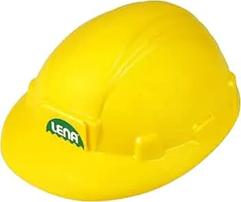 Lena 69841 Construction Site Helmet Approx. 24 cm, Construction Worker Children's Helmet Adjustable in Size, Construction Helmet for Small Builders, Construction Sites Role Play and Fancy Dress,: Amazon.de: Toys