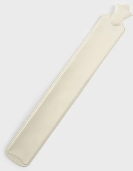 Wärmflasche XL Naturlatex Warm White | Yumeko