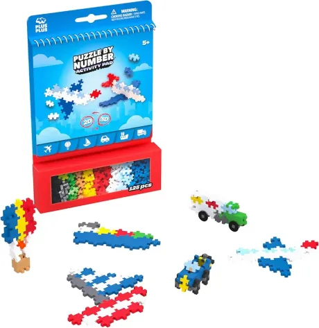 Plus-Plus - 125 Creative Building Blocks Puzzle Transport, Vehicles: Amazon.de: Toys