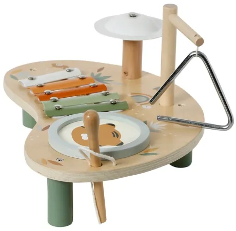 Vertbaudet - Baby Musik-Spieltisch TANSANIA, Holz FSC®