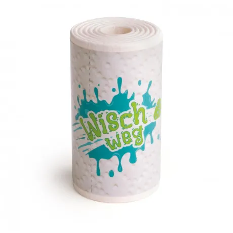 Küchenrolle aus Holz von Erzi für den Kaufladen | Spielkiste