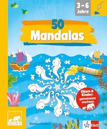 QUID+ 50 Mandalas: für Kinder von 3–6 Jahren mit Eltern-Guide : Amazon.de: Bücher