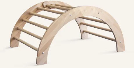 Montessori Kletterbogen aus Holz für Kinder