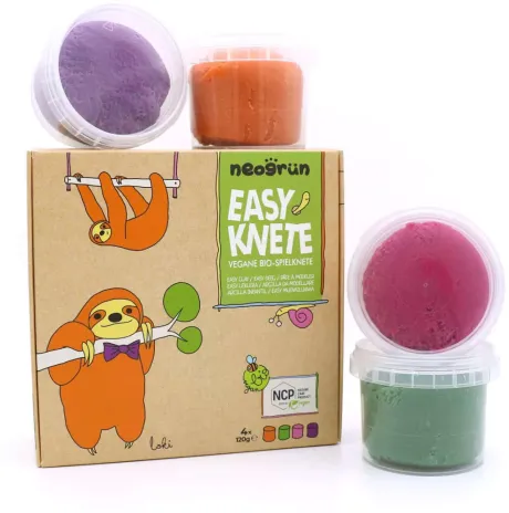 Bio Knete 4er Set "Loki" von Neogrün