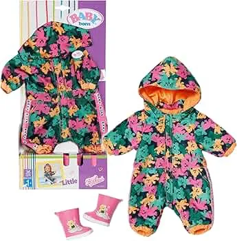 BABY born Little Outdoor Anzug für 36 cm Puppen, 836323 Zapf Creation, grün: Amazon.de: Spielzeug