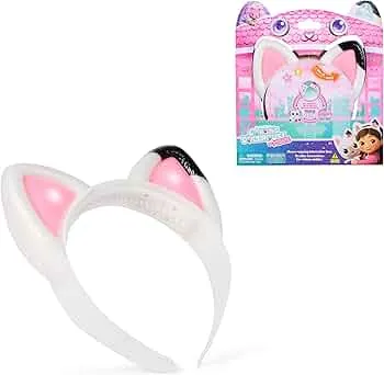 DREAMWORKS GABBY'S DOLLHOUSE: DER FILM - Interaktiver Miau-tastischer Katzenohren-Haarreif mit Licht, Sound & 3 Spielmodi, für Kinder ab 3 Jahren: Amazon.de: Spielzeug