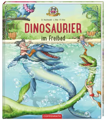 Bilderbuch Madame Freudenreich Dinosaurier im Freibad - Europa-Park Onlineshop