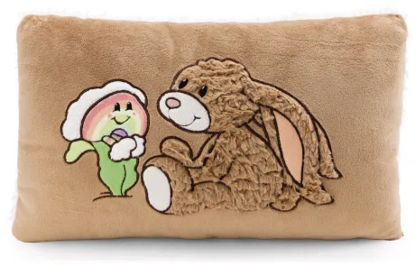 Rechteckiges Kissen Hase Lopino NICI GREEN | 62335